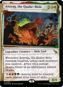 Anzrag, the Quake-Mole (MKM-385) [Murders at Karlov Manor]: (Showcase) Foil
