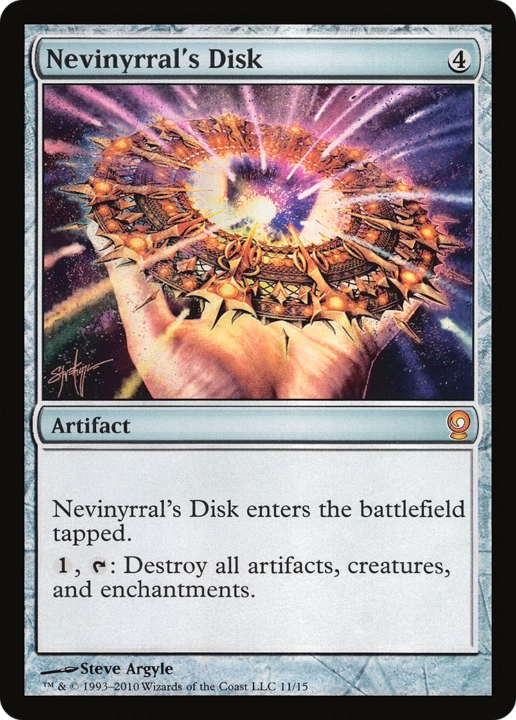 Nevinyrral's Disk (V10-011) [From the Vault: Relics] Foil