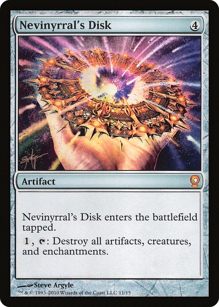 Nevinyrral's Disk (V10-011) [From the Vault: Relics] Foil