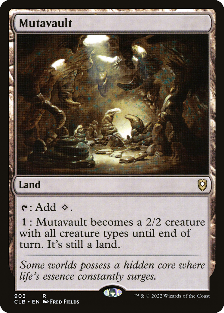 Mutavault (CLB-903) [Commander Legends: Battle for Baldur's Gate]