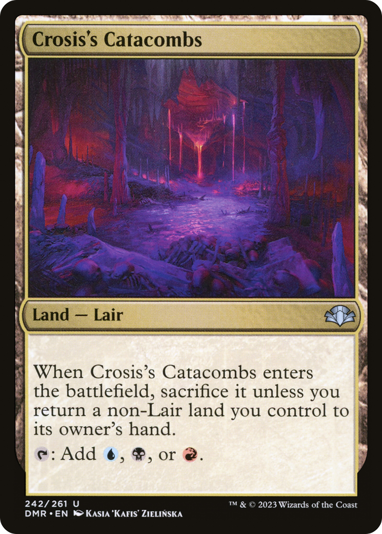 Crosis's Catacombs (DMR-242) [Dominaria Remastered] Foil