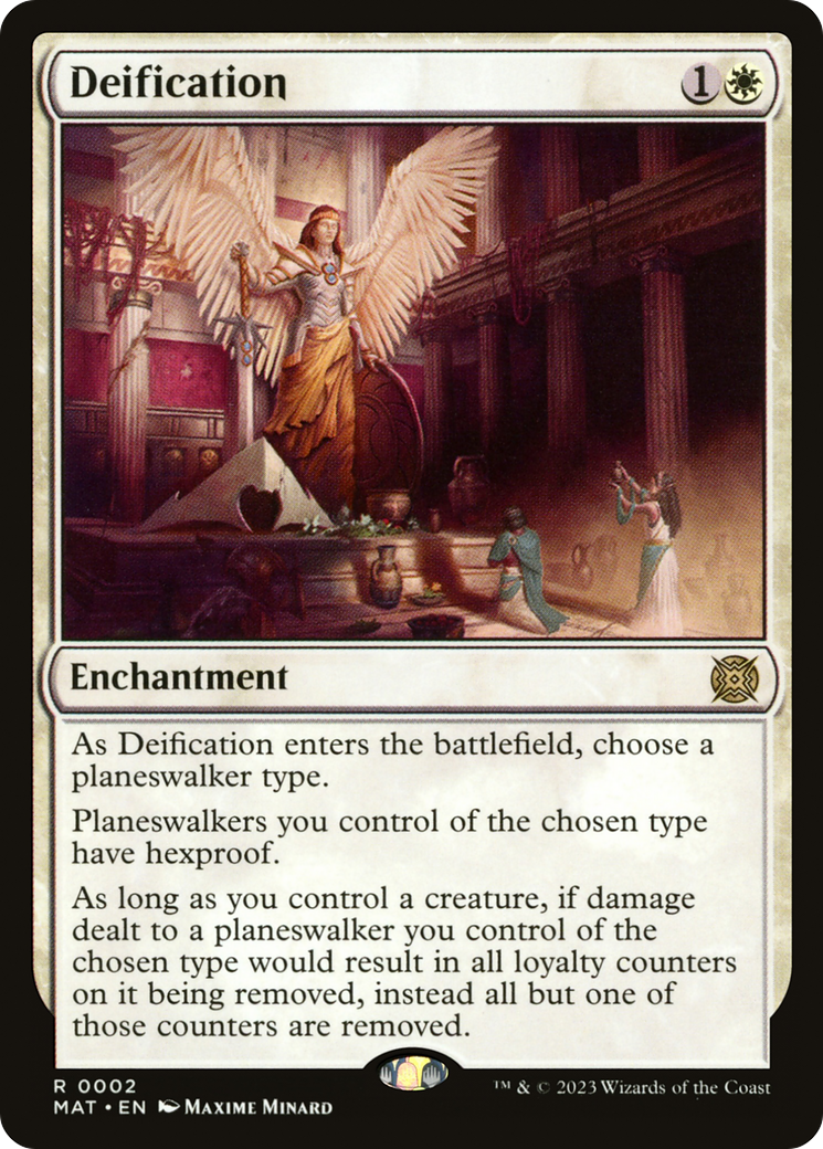 Deification (MAT-002) [March of the Machine: The Aftermath] Foil