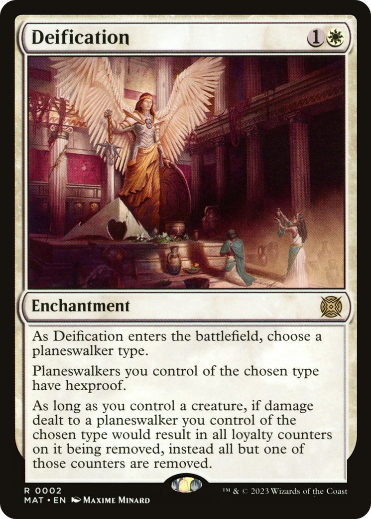 Deification (MAT-002) [March of the Machine: The Aftermath] Foil