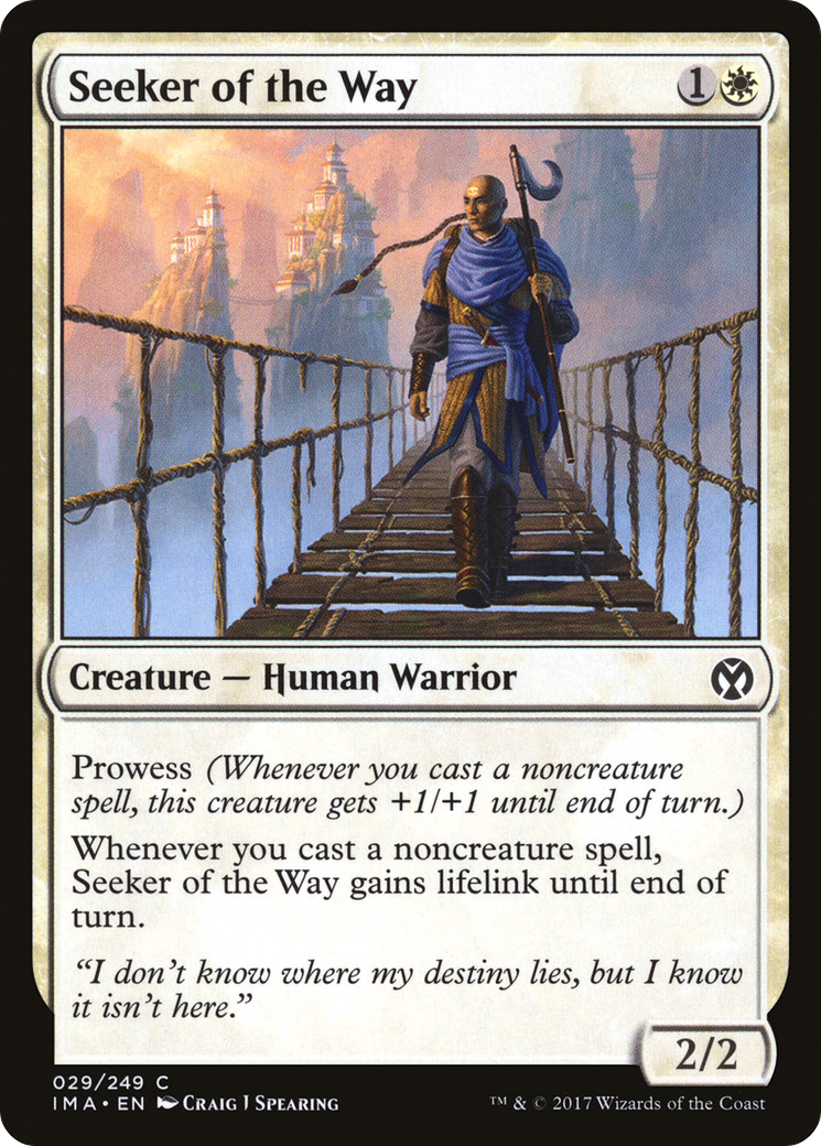 Seeker of the Way (IMA-029) [Iconic Masters]