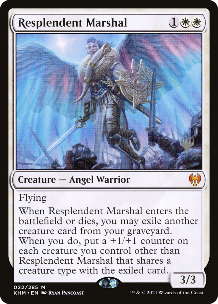 Resplendent Marshal (PPKHM-22P) [Promo Pack: Kaldheim Promos]