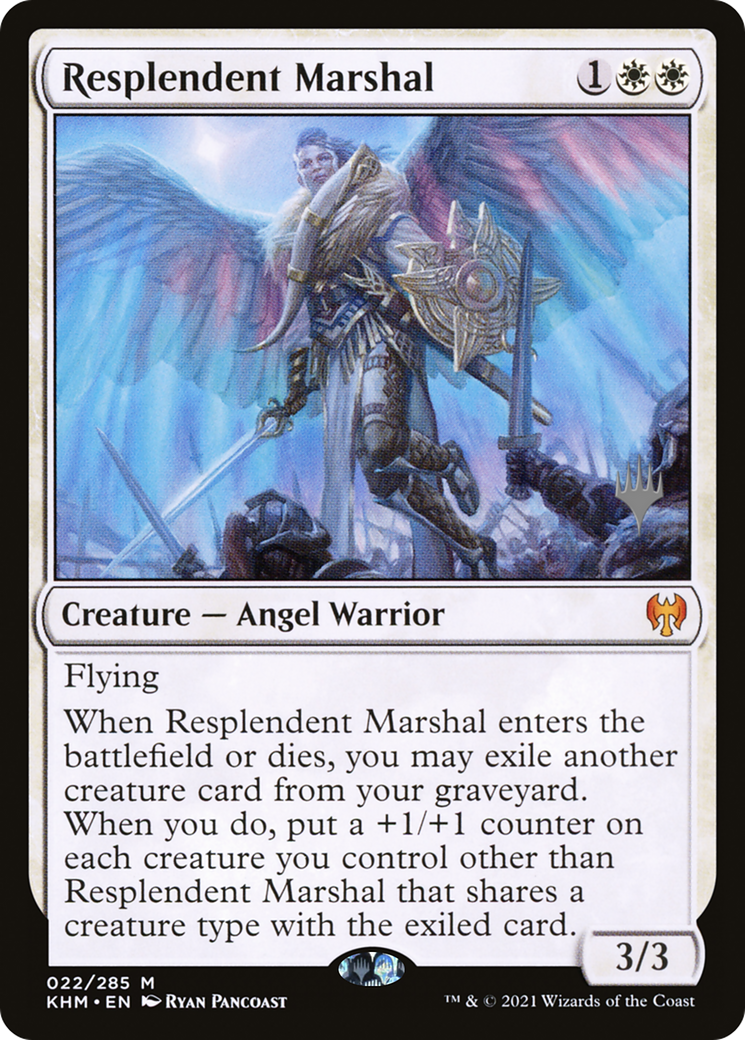 Resplendent Marshal (PPKHM-22P) [Kaldheim Promos] Foil