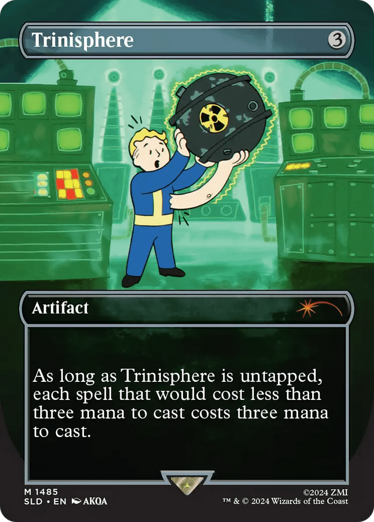 Trinisphere (SLD-1485) [Secret Lair Drop] (Borderless)