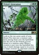 Vivien's Invocation (PRE-209S) [Core Set 2019 Promos] Foil