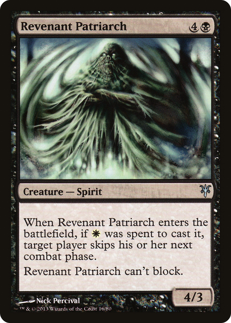 Revenant Patriarch (DDK-016) [Duel Decks: Sorin vs. Tibalt]