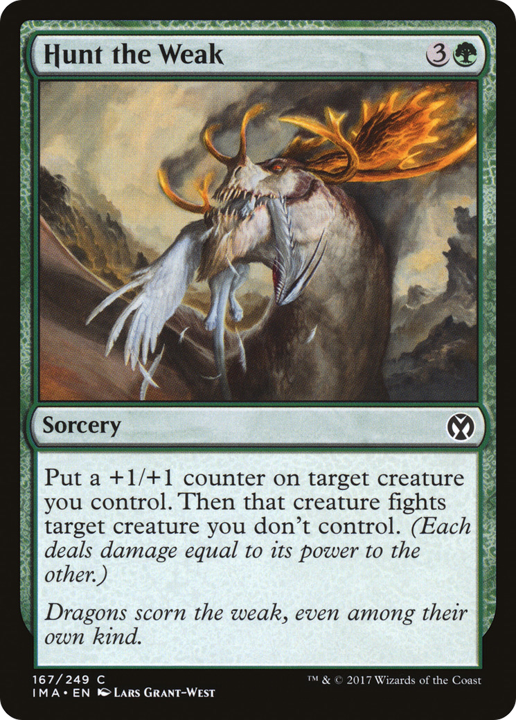 Hunt the Weak (IMA-167) [Iconic Masters]
