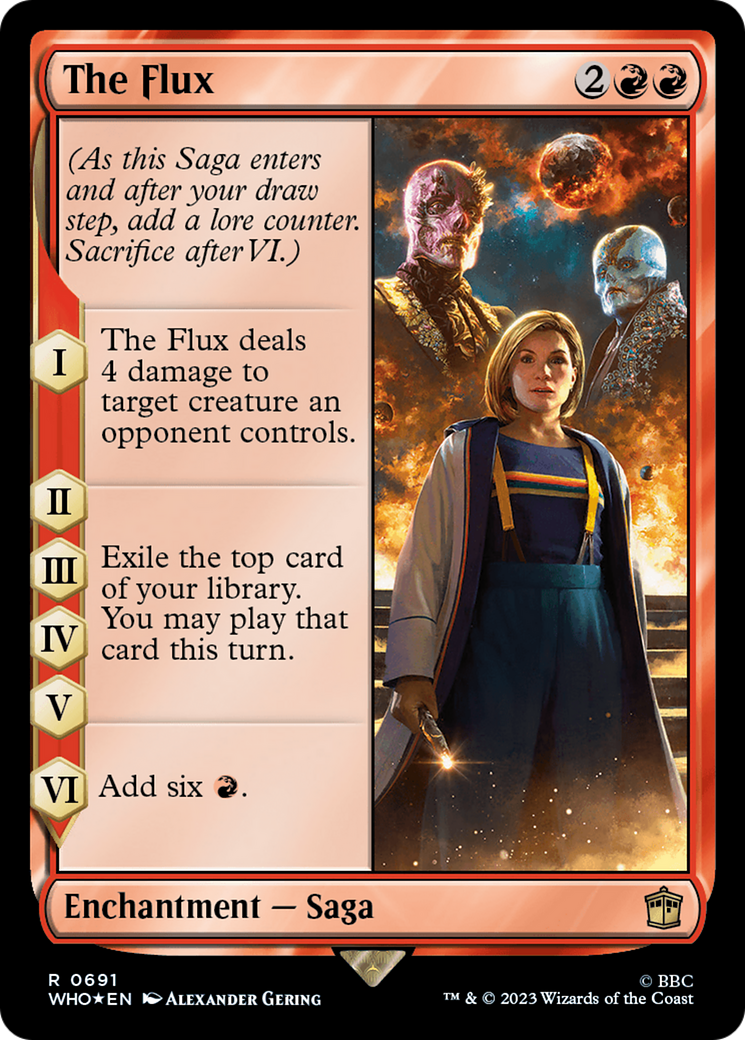 The Flux (WHO-691) [Doctor Who] Foil