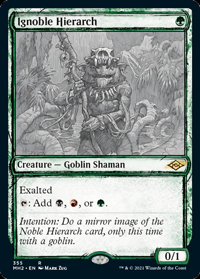Ignoble Hierarch (MH2-355) [Modern Horizons 2]: (Showcase)