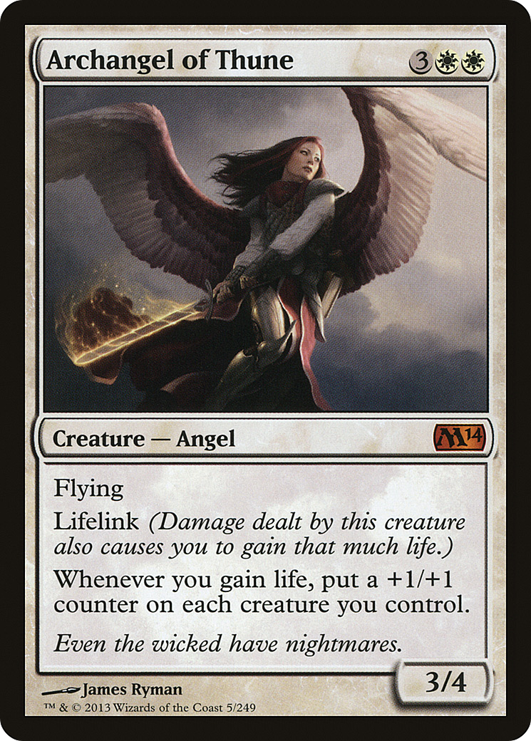 Archangel of Thune (M14-005) [Magic 2014]
