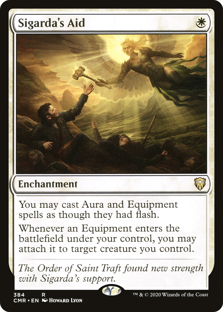 Sigarda's Aid (CMR-384) [Commander Legends]