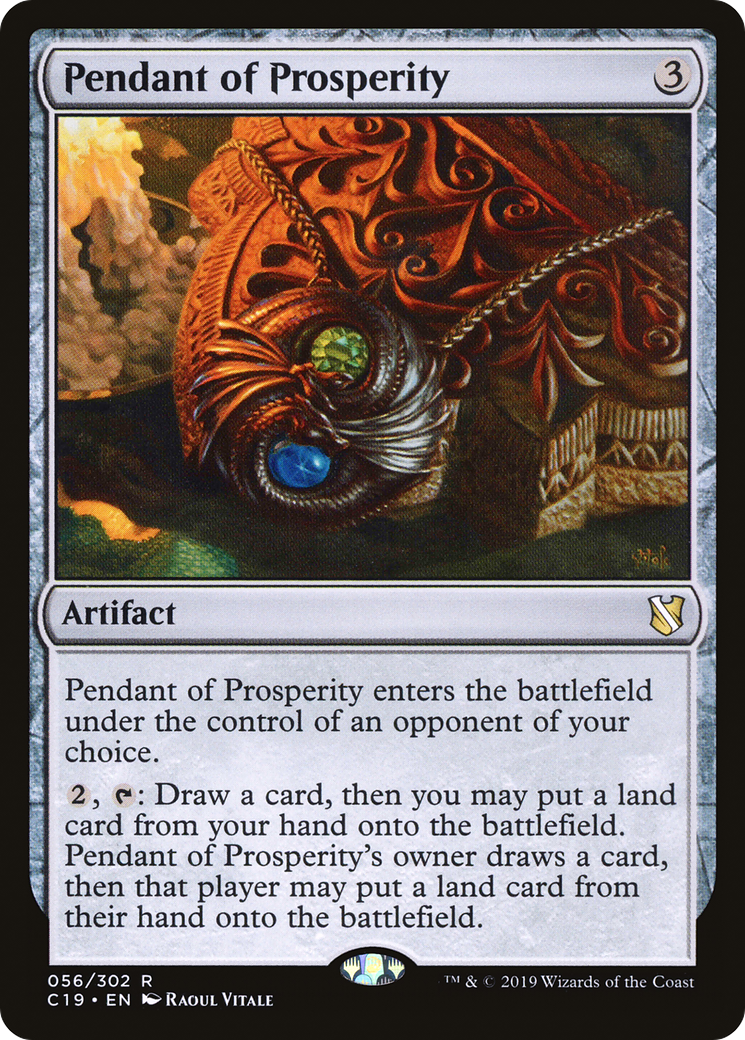 Pendant of Prosperity (C19-056) [Commander 2019]