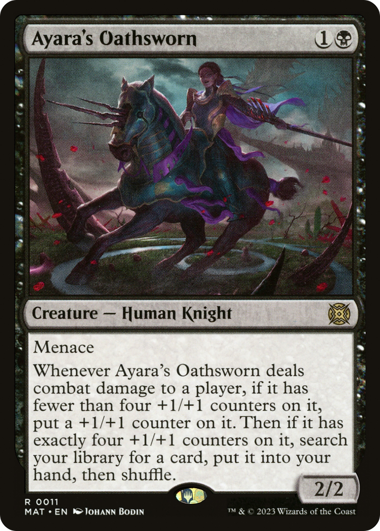 Ayara's Oathsworn (MAT-011) [March of the Machine: The Aftermath]