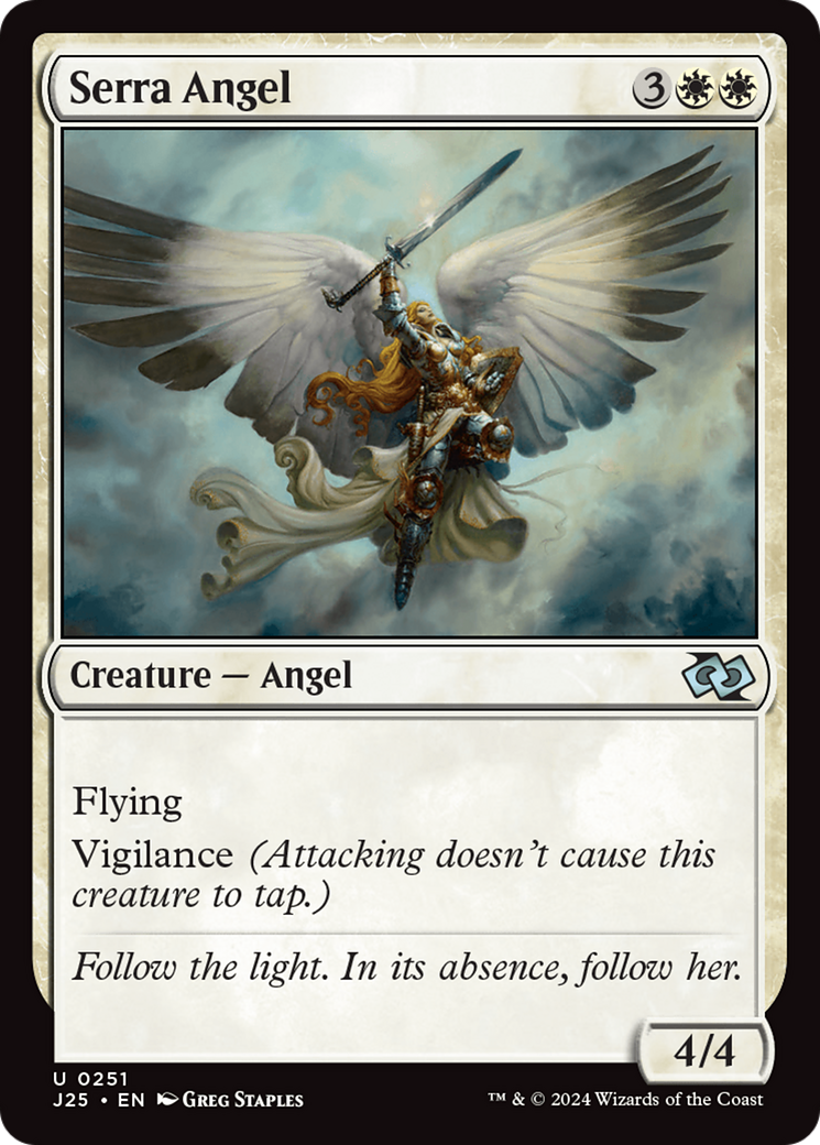 Serra Angel (J25-251) [Foundations Jumpstart]