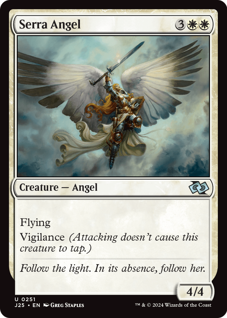 Serra Angel (J25-251) [Foundations Jumpstart]