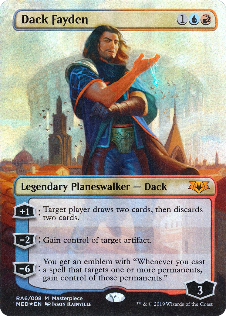 Dack Fayden (MED2-RA6) [Mythic Edition] (Borderless) Foil