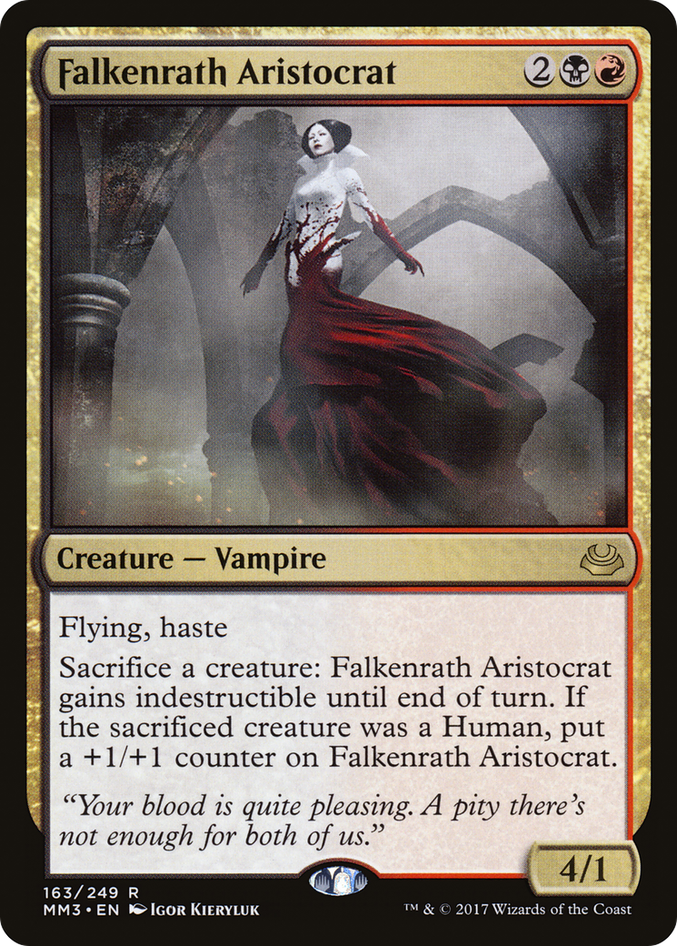 Falkenrath Aristocrat (MM3-163) [Modern Masters 2017]