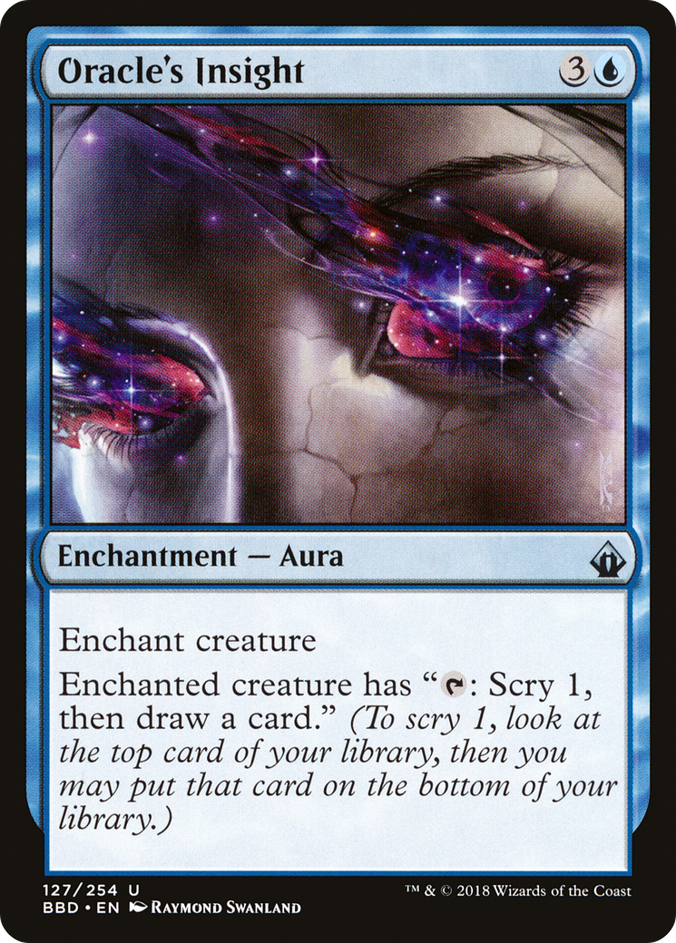 Oracle's Insight (BBD-127) [Battlebond] Foil
