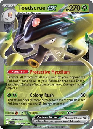 Toedscruel ex - 005/091 5 - [SV Paldean Fates] Holofoil