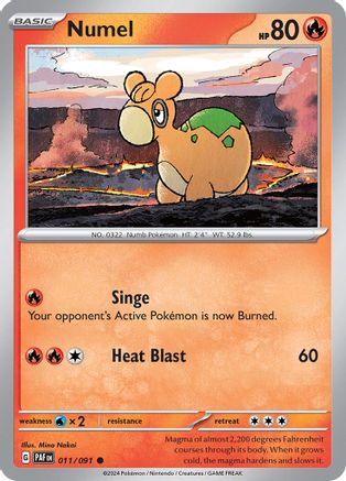 Numel 11 - [SV Paldean Fates]