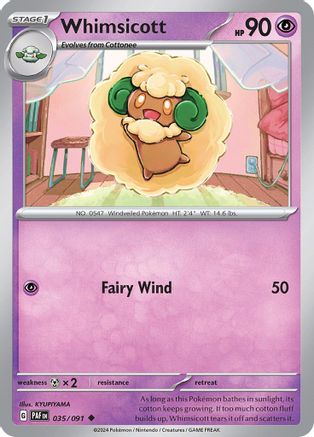 Whimsicott 35 - [SV Paldean Fates]