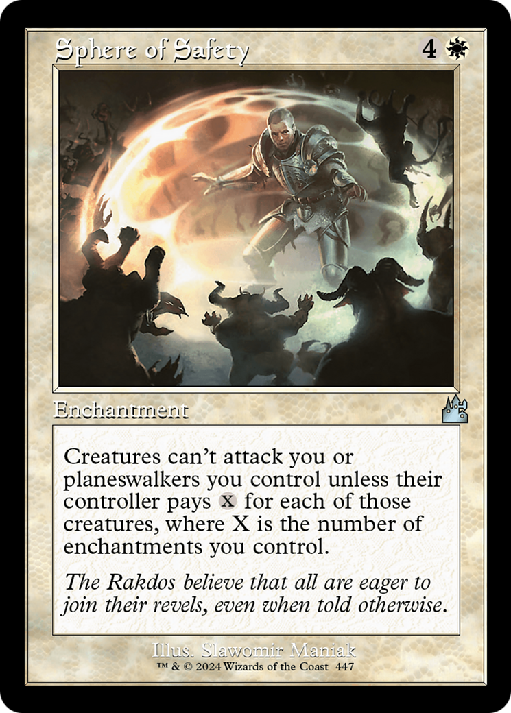 Sphere of Safety (RVR-447) [Ravnica Remastered]