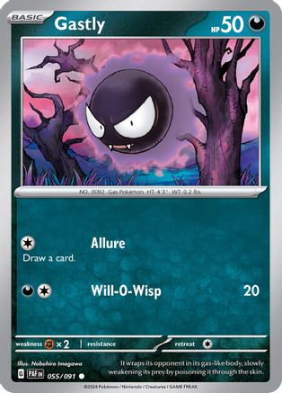 Gastly 55 - [SV Paldean Fates]