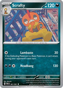 Scrafty 61 - [SV Paldean Fates] Reverse Holofoil