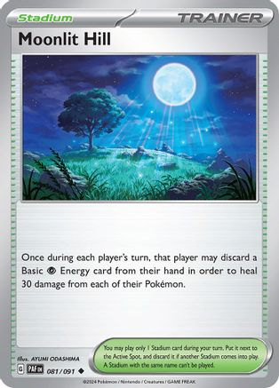 Moonlit Hill 81 - [SV Paldean Fates] Reverse Holofoil