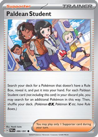 Paldean Student - 086/091 86 - [SV Paldean Fates]