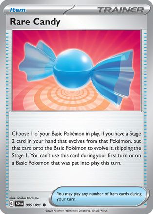 Rare Candy 89 - [SV Paldean Fates] Reverse Holofoil