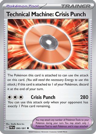 Technical Machine: Crisis Punch 90 - [SV Paldean Fates]