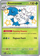 Abomasnow 101 - [SV Paldean Fates] Holofoil
