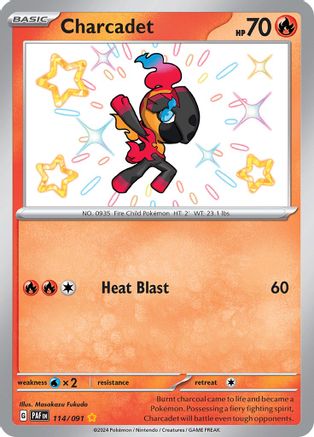 Charcadet - 114/091 114 - [SV Paldean Fates] Holofoil