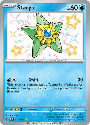Staryu 118 - [SV Paldean Fates] Holofoil
