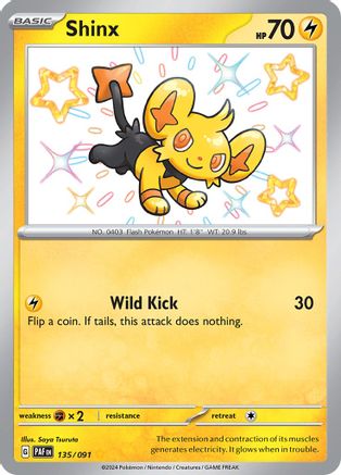 Shinx 135 - [SV Paldean Fates] Holofoil