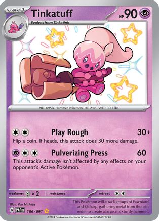 Tinkatuff 166 - [SV Paldean Fates] Holofoil