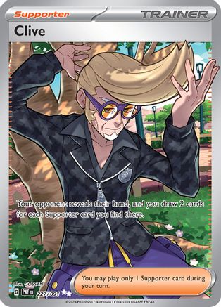 Clive - 227/091 227 - [SV Paldean Fates] Holofoil