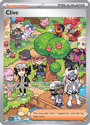 Clive - 236/091 236 - [SV Paldean Fates] Holofoil
