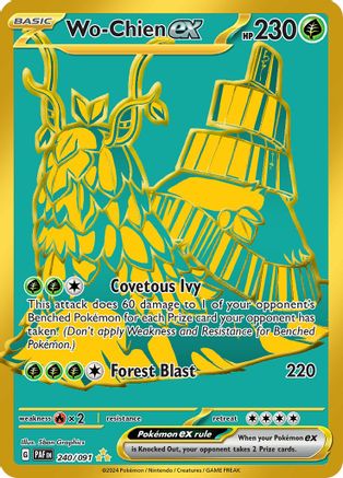 Wo-Chien ex 240 - [SV Paldean Fates] Holofoil