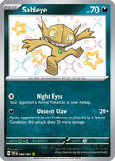 Sableye 184 - [SV Paldean Fates] Holofoil
