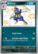 Bisharp 186 - [SV Paldean Fates] Holofoil