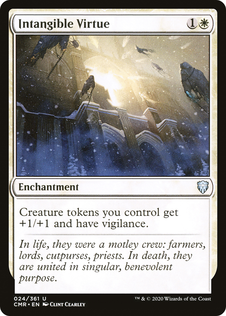 Intangible Virtue (CMR-024) [Commander Legends]