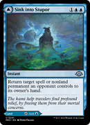 Sink into Stupor // Soporific Springs (MH3-241) [Modern Horizons 3] Foil