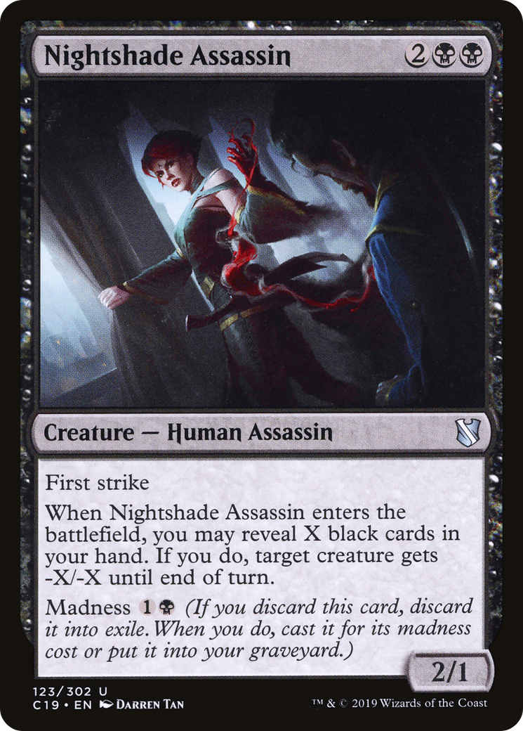 Nightshade Assassin (C19-123) [Commander 2019]