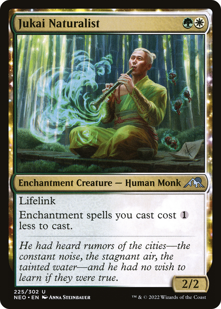 Jukai Naturalist (NEO-225) [Kamigawa: Neon Dynasty] Foil