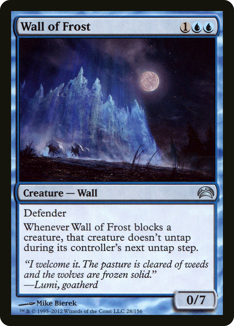 Wall of Frost (PC2-028) [Planechase 2012]
